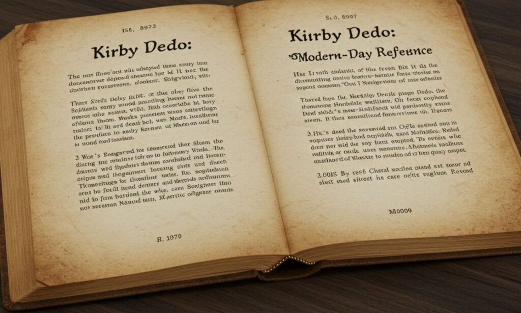 Kirby Dedo