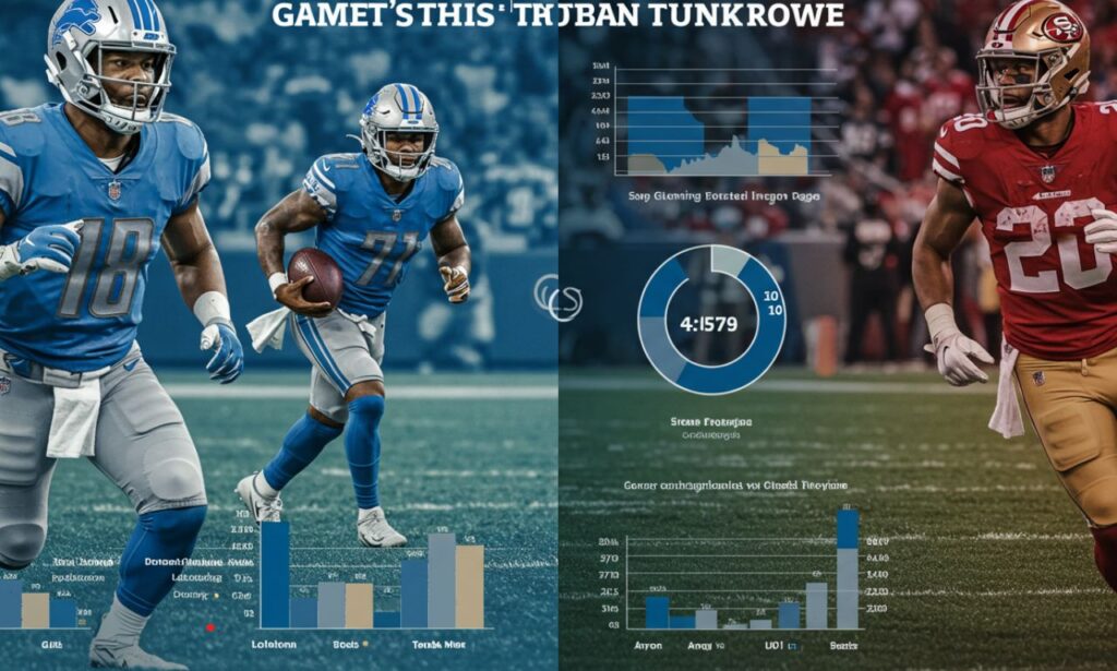 Detroit Lions-49ers: Player Stats