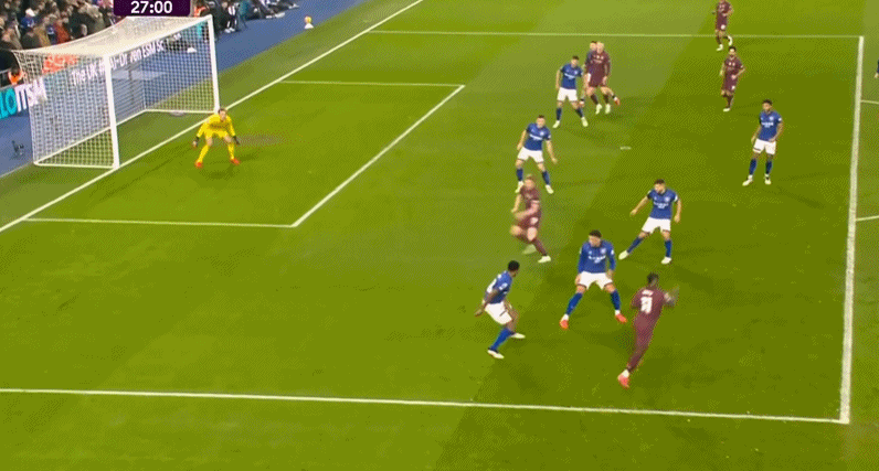 英超-哈兰德破门福登双响 曼城6-0伊普斯维奇