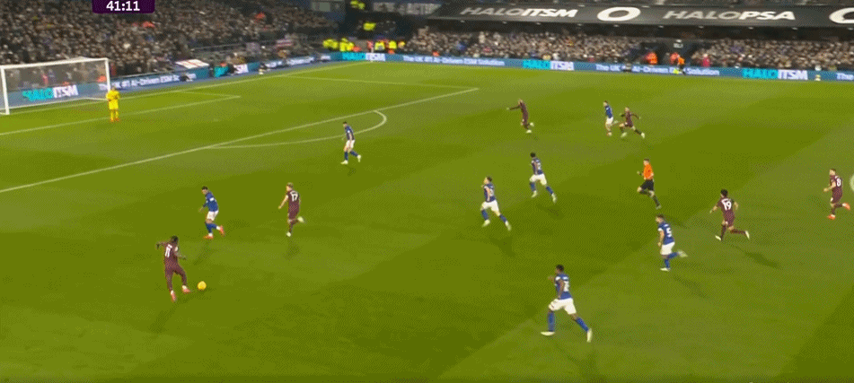 英超-哈兰德破门福登双响 曼城6-0伊普斯维奇